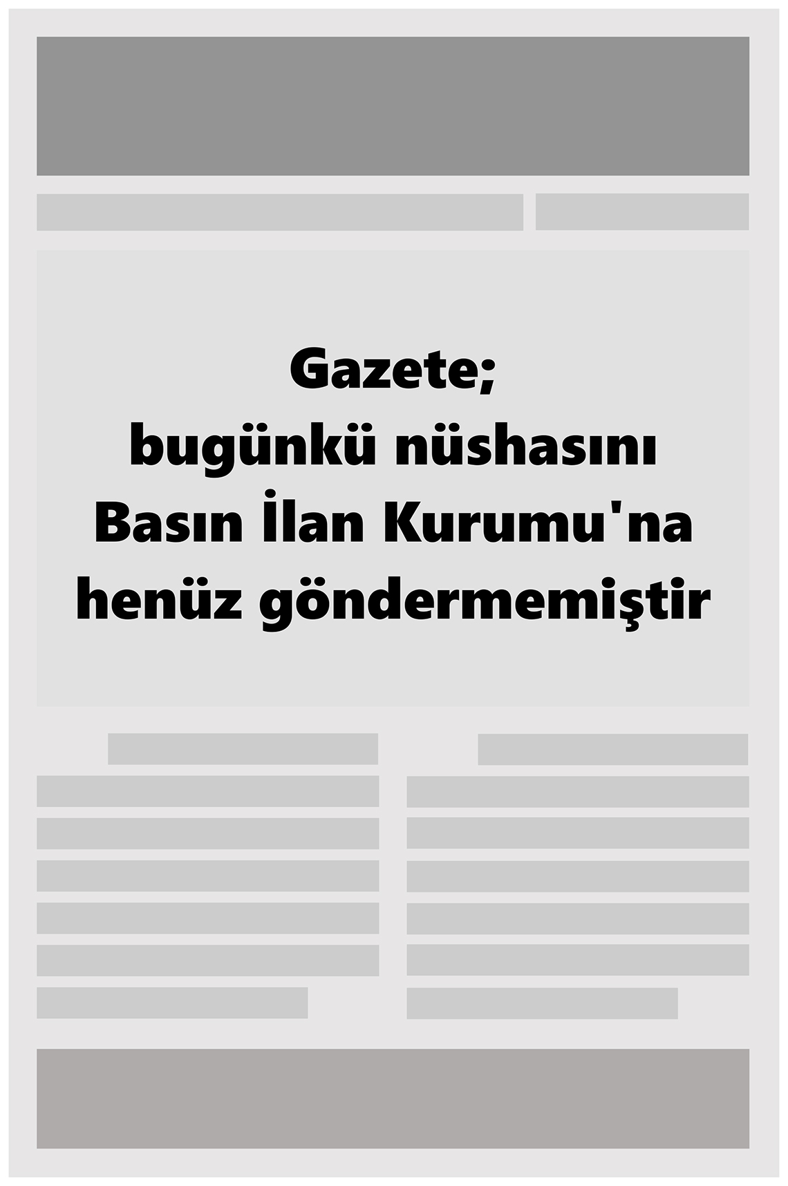 04 Aralık 2022 Yeni Bozüyük Gazete Manşeti