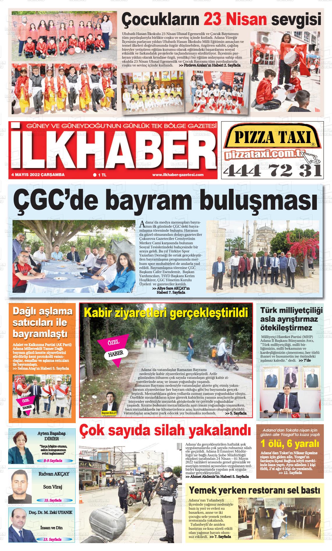 04 Mayıs 2022 İlk Haber Gazete Manşeti