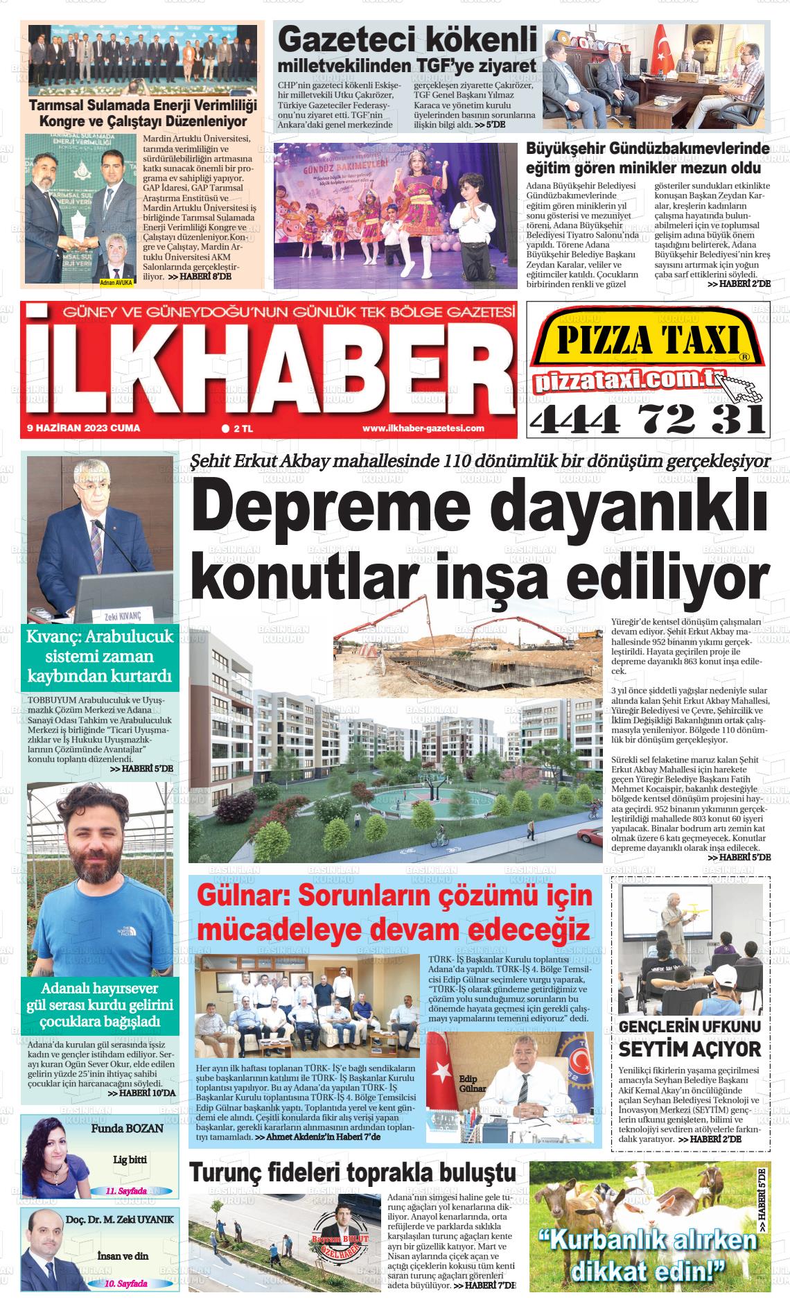 10 Haziran 2023 İlk Haber Gazete Manşeti