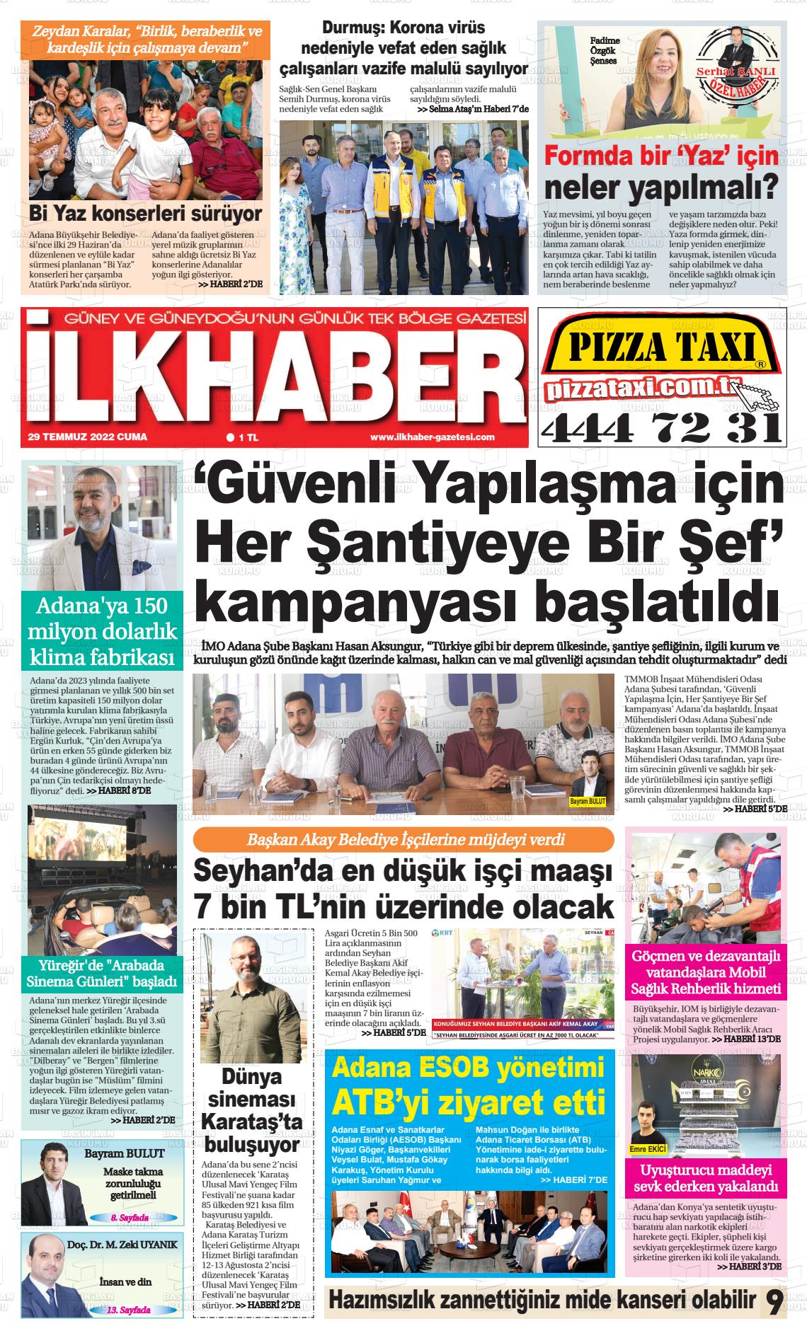 26 Eylül 2022 İlk Haber Gazete Manşeti